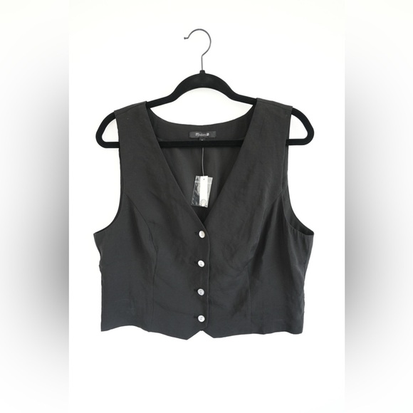 Madewell Katrina Button Down Vest New With Tags - Picture 3 of 9